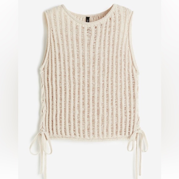 H&M Ladder Stitch Sleeveless Top - Picture 3 of 7